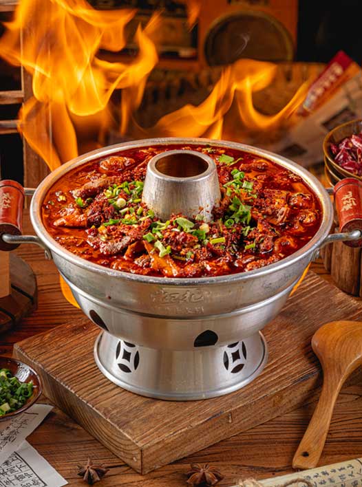 鲜烧牛肉牛杂锅